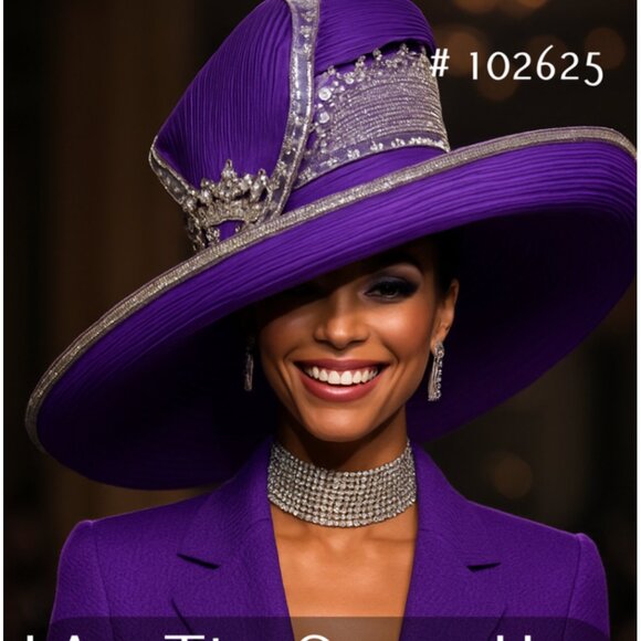 102625 I Am The Queen “Royal Crown” Hat – Sparkle, Power & Class in Every Color - Picture 5 of 5
